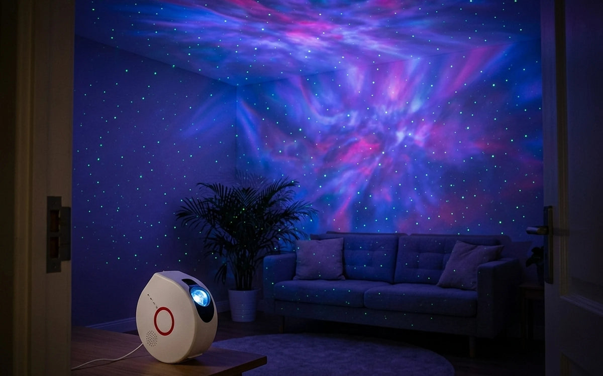 Nebula, stars, or both.