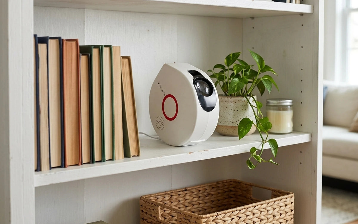 Small enough for a shelf.