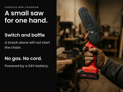 WoodRanger Mini Chainsaw